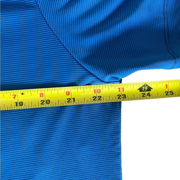 Men’s Vineyard Vines Short Sleeve Blue Stripe Golf Casual Polo Size Large - Picture 6 of 6